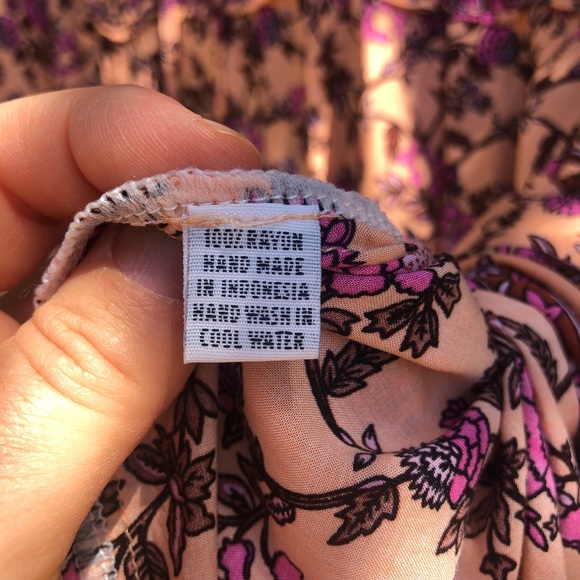 Tanah Folk Lillian Dress in Persia M/L - Picture 11 of 11